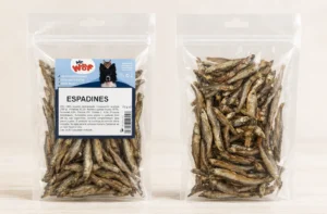 snacks Espadines Deshidratados para Perros y Gatos