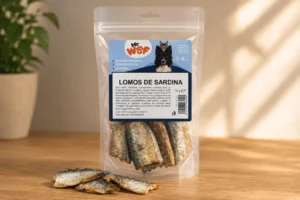 Lomos de Sardina para Perros y Gatos | Snack Natural Rico en Omega-3
