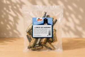 Lomos de Sardina para Perros y Gatos 500gr Snack Natural