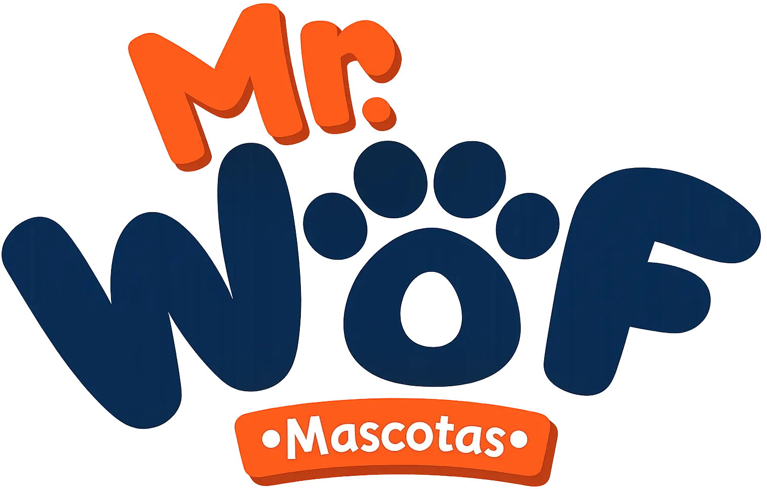 Logo MR Wof Reposteria para mascotas